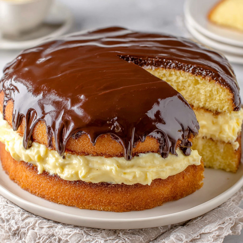 A slice of chocolate cake on a plate.