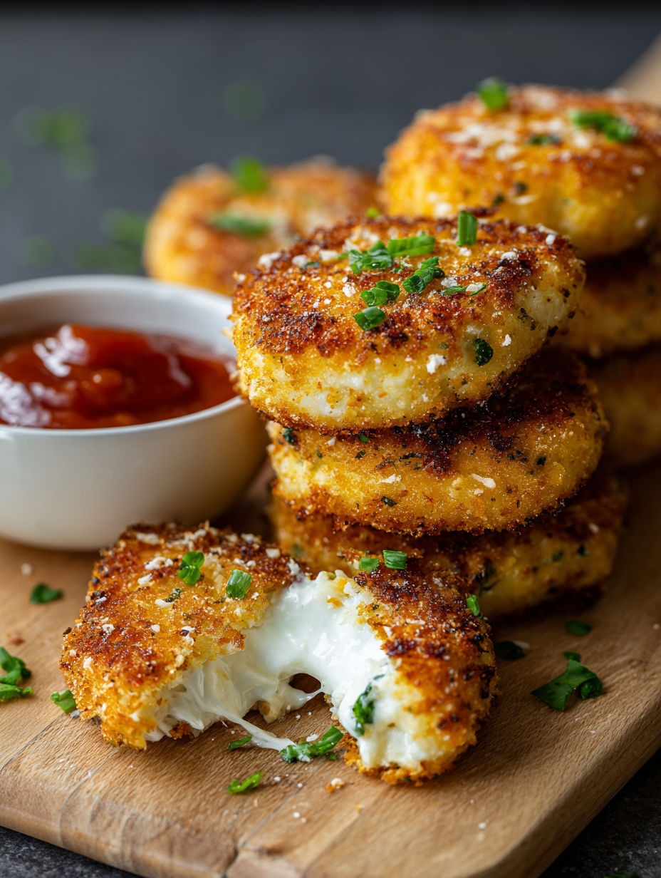 A bowl of crispy cottage cheese delights.