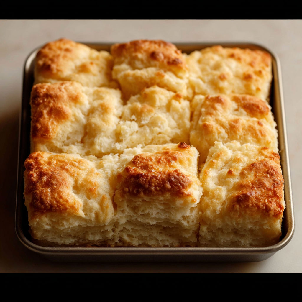 A tin of butter swim biscuits.