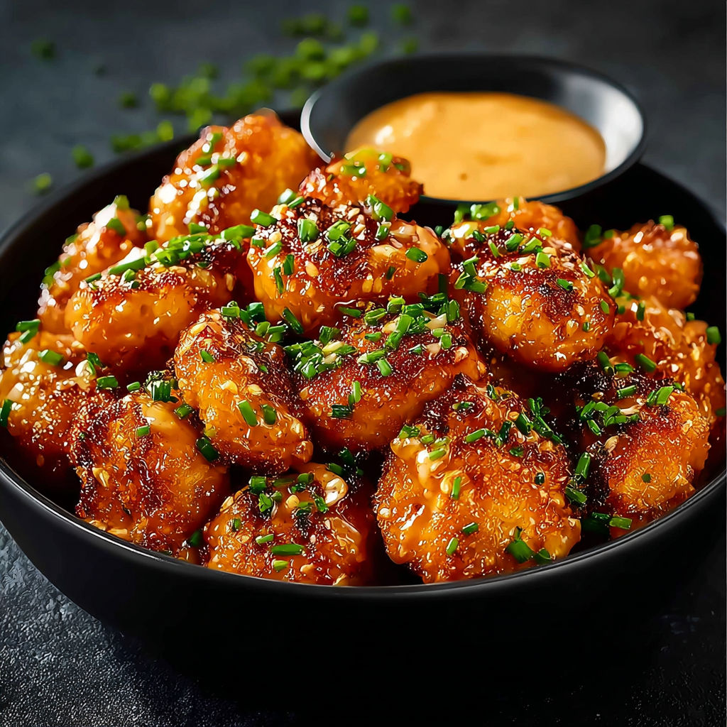 A bowl of homemade bang bang chicken sauce.