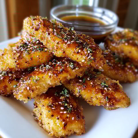 Air Fryer Honey Butter Garlic Chicken Tenders You'll Love!.