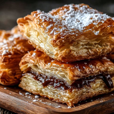 A stack of gluten-free pastries.