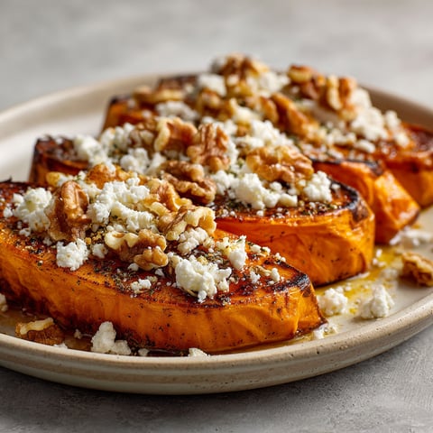 Roasted sweet potato rounds with whipped goat cheese, cranberries and pecans.